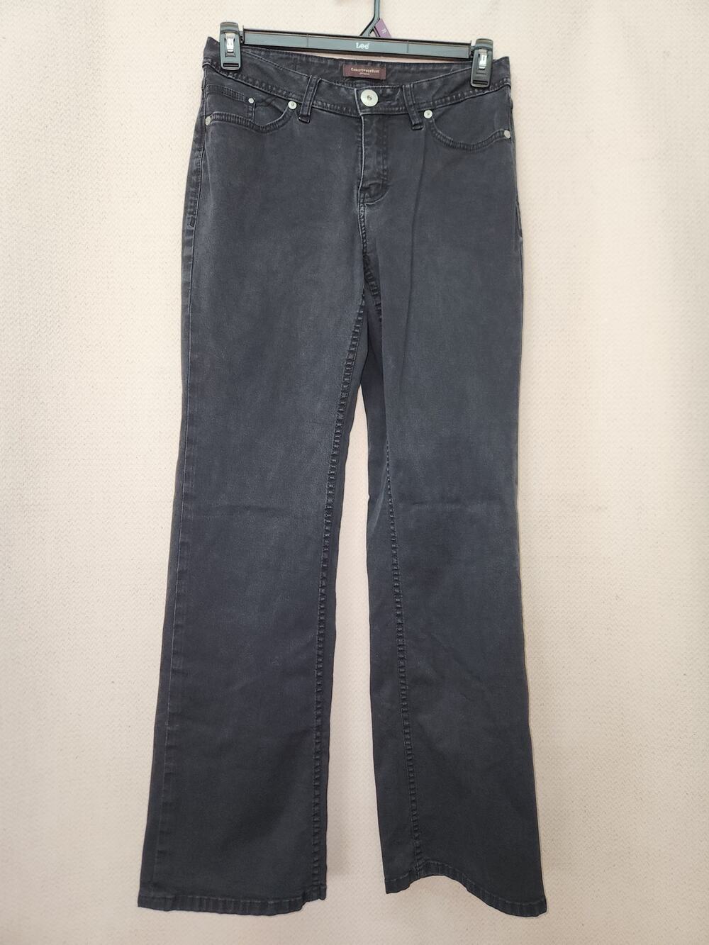 Christopher Blue Black Jeans Straight Leg